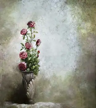 

Baby Portrait Photography Backgrounds Solid Color Customized Vinyl Photographic Backdrops For Photo Studio Flower