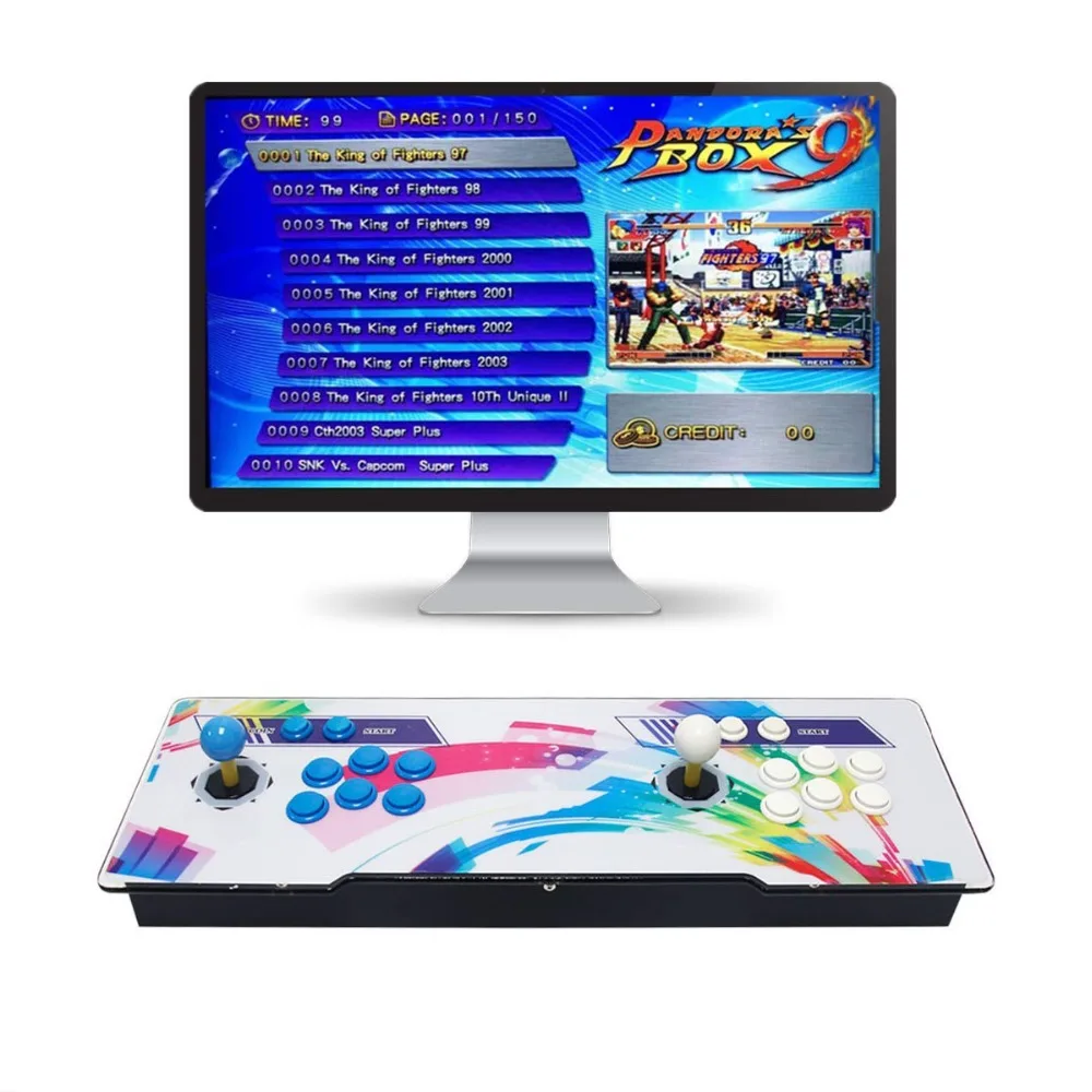 

Pandora Box 9D Arcade Console|2500 Retro HD Games|2 Player Game Controls|Favorite List|Full HD Video|Support Multiplayers Online