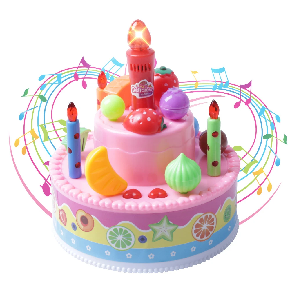 Playback Toy Musical Birthday Cake Toy 
