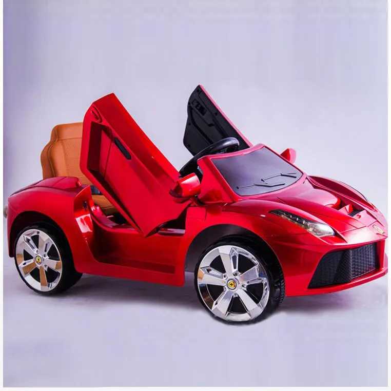

Children Electric Toy Car for Kids Single double Drive Four Wheels Rechargable Remote Control Car Flash Music Ride on RC Car 1~5