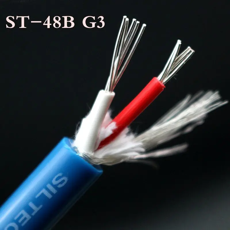 

HiFi audio 5M Siltech ST-48B G3 Audio Interconnect Cable Bulk Audio RCA XLR Cable for AMP CD play DIY cable