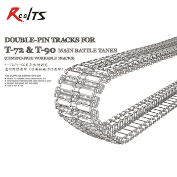 

Meng Model SPS-030 1/35 Double pin tracks for T-72 & T-90 main battle tank cement-free workable tracks