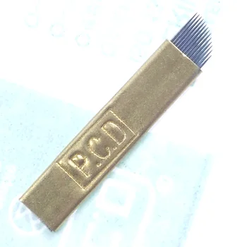 

50PCS 12Pins Permanent Makeup Eyebrow Tattoo Blades Microblading Needles Beauty Tools