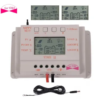 

SUNYOBA 2015 LCD 20A MPPT Solar Panel Battery Regulator Charge Controller 12V/24V 260W/520W A609