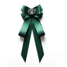 Британский мужской женский Ретро Свадебный банкет вечерние галстук-бабочка из ленты галстук для жениха со стразами хрустальные галстуки-бабочки аксессуары