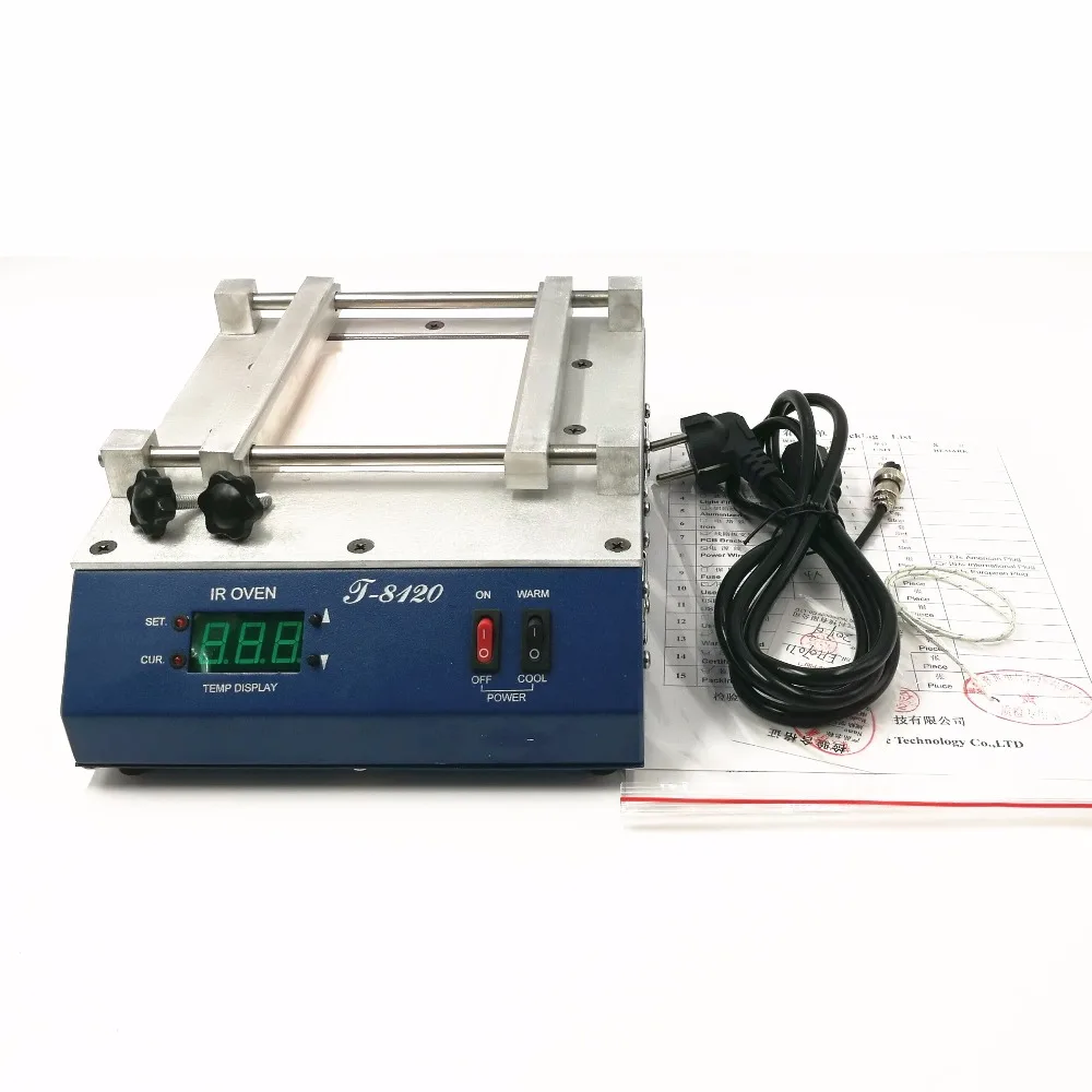 

PUHUI T-8120 SMD Infrared Preheating PID Temperature Controlling Preheating Station T8120