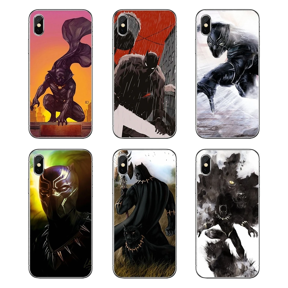 Силиконовые чехлы для Samsung Galaxy Note 8 9 S9 S10 A8 A9 Star Lite Plus A6S A9S Черная пантера Marvel Captian