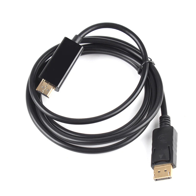 6 футов 1,8 м дисплей порт дисплея DP к HDMI Мужской m/M PC Аудио Видео HDTV кабель адаптер #260163