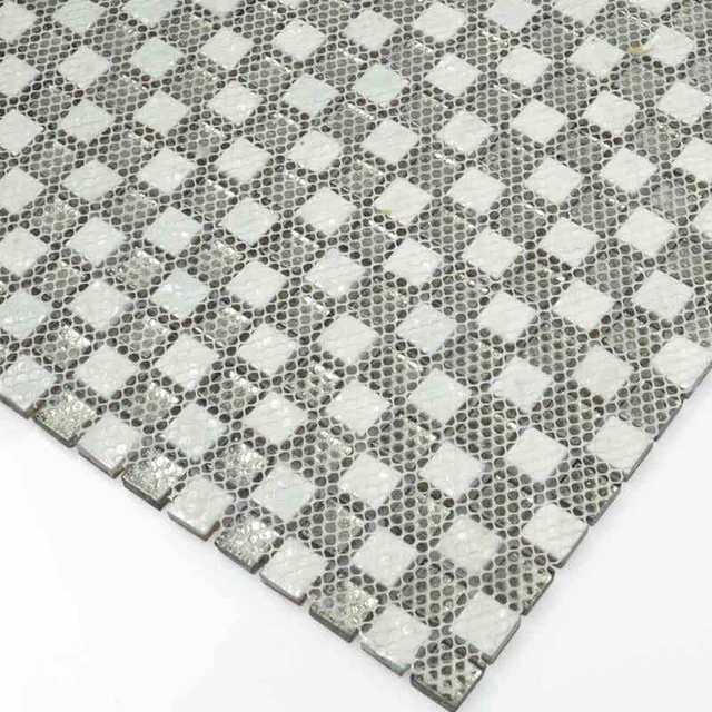送料無料 ピンクとグレーのガラスモザイクタイル12x 12 バスルームとシャワー用のガラスモザイク15x15mm Aliexpress Mobile