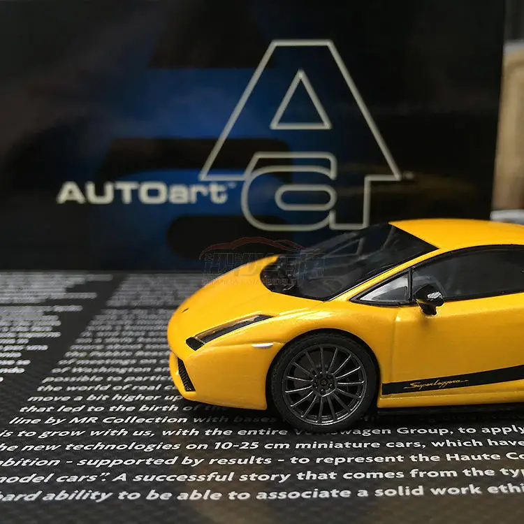 Специальная цена на литье под давлением металлический Lamborghini Gallardo Настольный дисплей коллекция моделей игрушек для детей