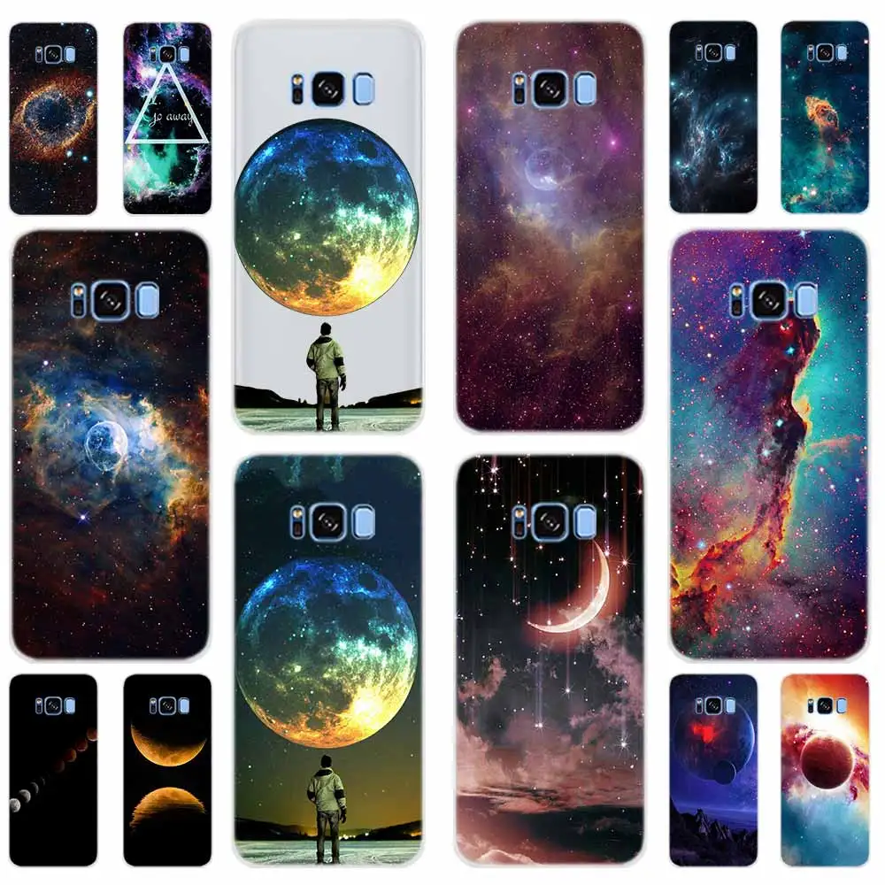 

cosmos Pattern Case For Samsung Galaxy S8 S9 S10 Plus Note 10 9 8 Cover For Samsung S10E S7 S6 Edge S5