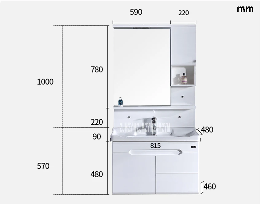 WJS-5211, современный простой шкаф для ванной комнаты, набор унитаза из одного предмета, сантехника, набор для душа и ванны с раковиной