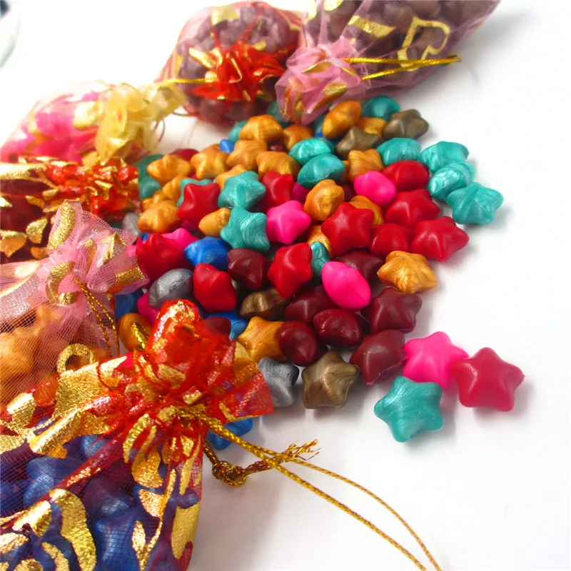 

A)200 pieces/lot with bag packing vintage Lucky STAR shape sealing wax stamp wax paint wax hot sealing Wax seal ancient