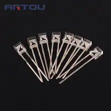 100 шт. LED-Телевизор с 2*3*4 красный SuperBright LED светодиод лампы 2x3x4