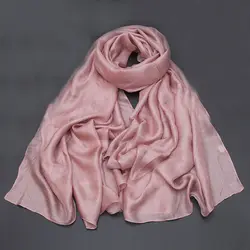 Твердые шифон леди печати шарф тонкая шаль накидка-шарф женщин Романтический элегантный классический платки пляжное полотенце Новая мода