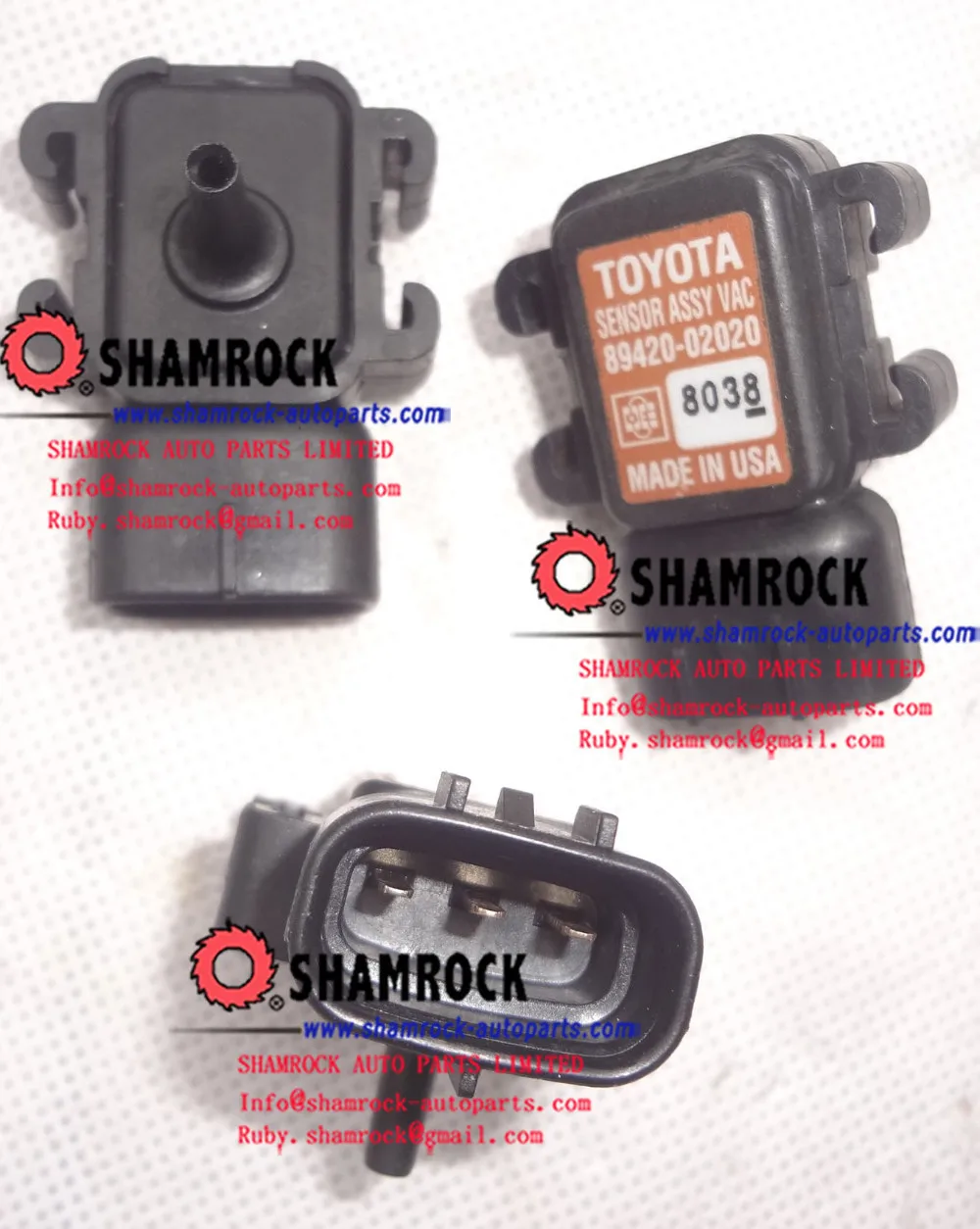 Corolla AE111R SENSOR ASSY VACUUM /Throtle position sensor/ TPS 89420