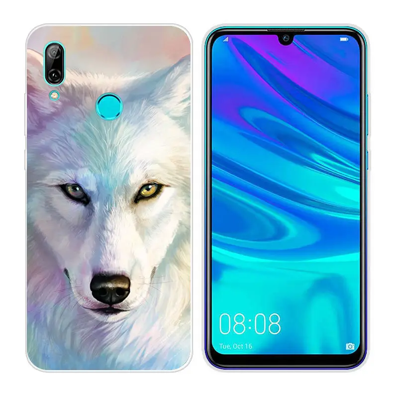 Силиконовые чехлы Arvin для huawei P Smart, мягкий прозрачный ТПУ чехол для телефона P Smart, 6,21 дюймов, чехол с рисунком, сумка