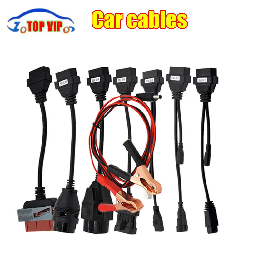 Buy OBD2 Cables full set 8 car cables for car for VD