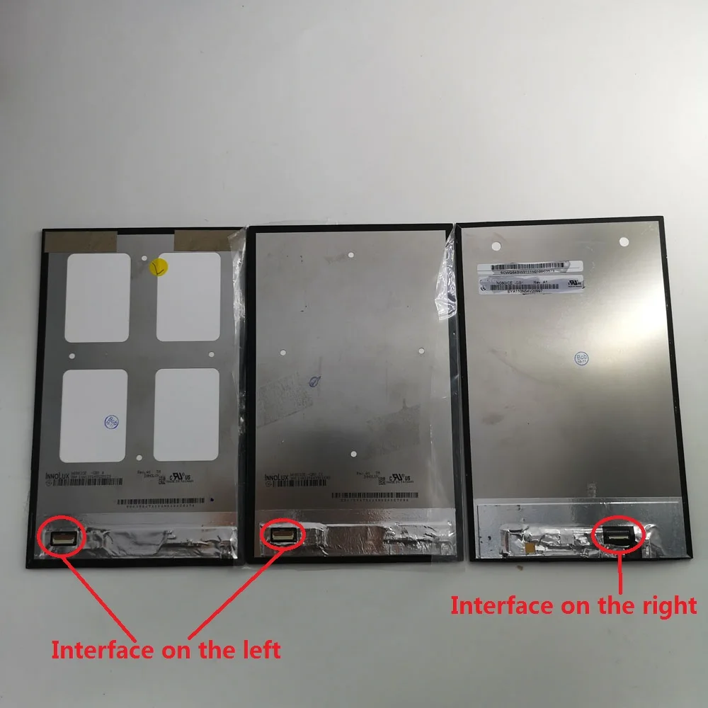 N080Ice -Gb0 Gb1 Display Lcd Per Me181 Me181C Fe380Cg Fe380 Huawei Mediapad M1 8.0 S8-301L S8-301U S8-701U T1-821