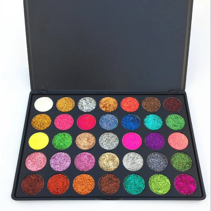 палетка блестящих теней. Handaiyan тени для век. палетка imagic. Handaiyan тени для век. Eyeshadow palette 9 colors.