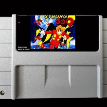 16 бит игр* Cyborg 009(США Версия перевод на английский язык