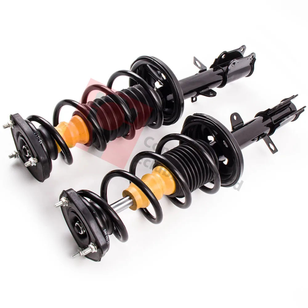 

For 1993-2002 Toyota Corolla PRIMZ Rear Spring Strut Shock Suspension Left Right Complete Struts & Coil Springs With Top Mounts