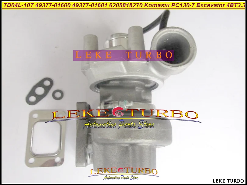 TD04L-10T 49377-01600 49377-01601 6205-81-8270 6205818270 Turbo Turbocharger For Komastu PC130-7 Excavator 4BT3.3 (2)