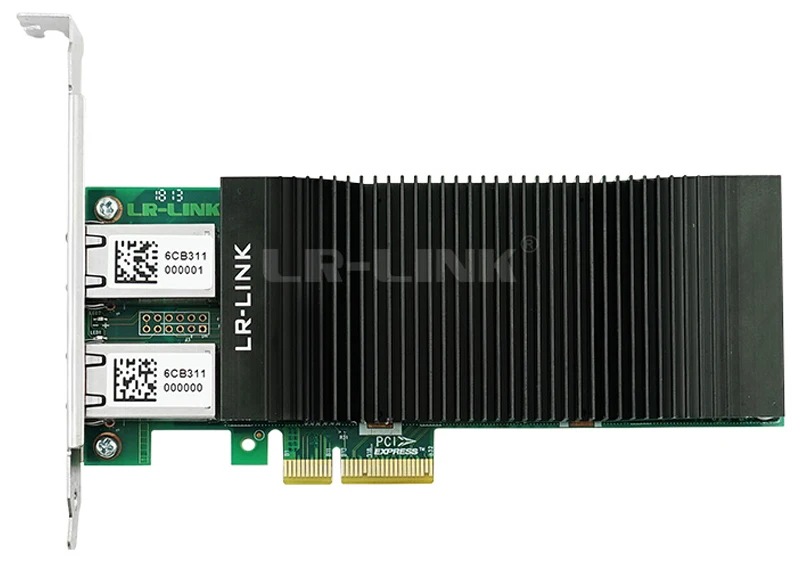 LRES2002PT-POE-PCI Express x4 Dual Port 802.3at PoE Gigabit Vision Frame Grabber Card (Based on Intel82576) 2