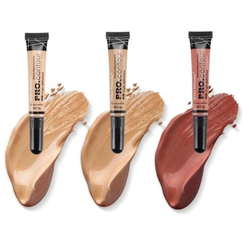 3 Pcs Set Concealer Liquid Foundation Makeup Contour 3 pcs set concealer liquid foundation makeup contour