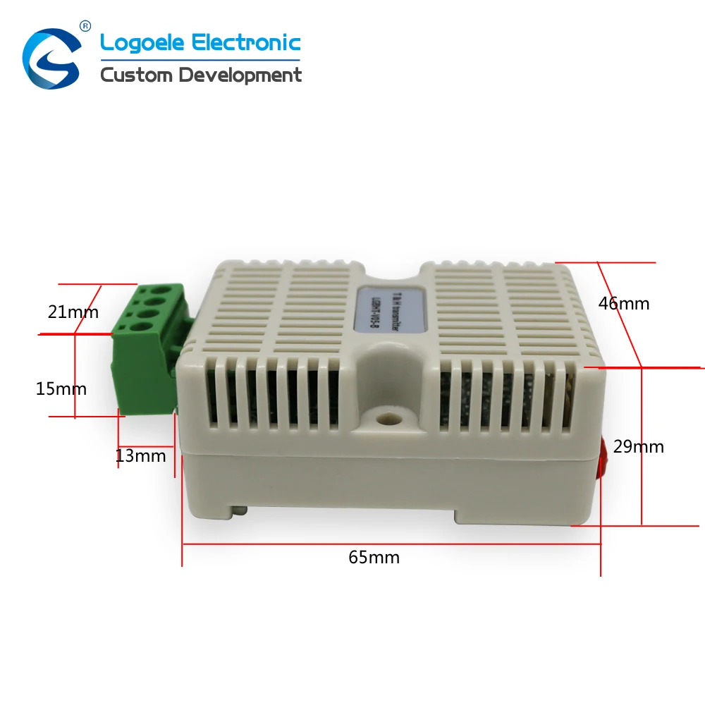 Температура и влажности датчика обнаружения Передатчик изоляции сигнала RS485 0-5V 0-10В 4-20mA выходной сигнал