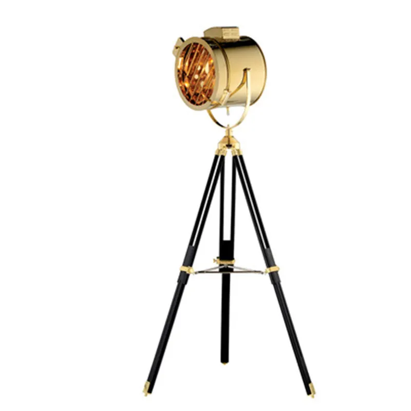 rustic tripod floor lamp