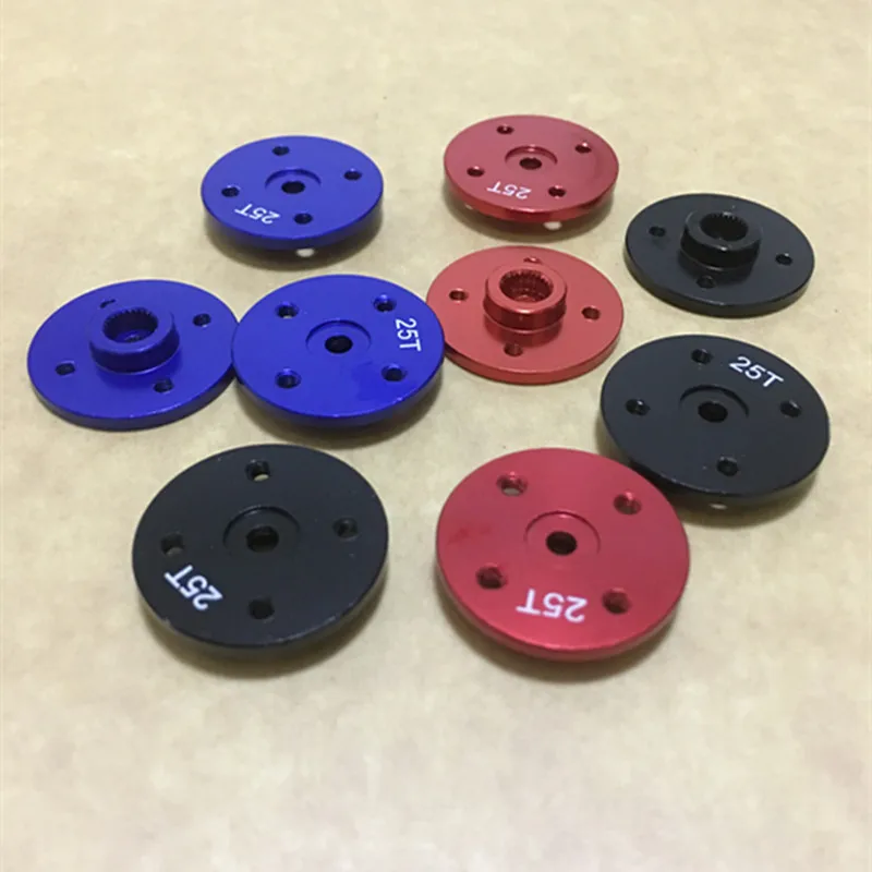 1pcs Metal Servo Arm 25T Round Type Disc Matal Horns for MG995 MG996R