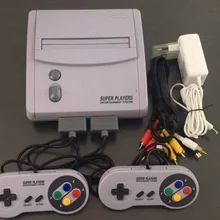 ТВ видео Игровая приставка для S-n-e-s 16 бит игры с 101 в 1 SNES игровой картридж(24 игры может экономии заряда аккумулятора