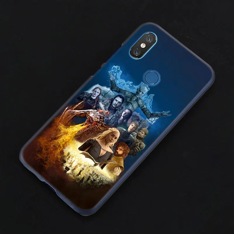 game of throne Phone Case coque for Xiaomi Mi 9 8 A1 A2 Lite Redmi 5 5A 6 6A 6Pro Note 5 6 7 Pro Hard back case