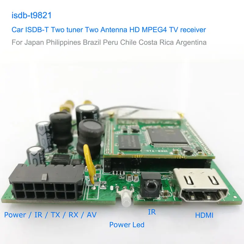 isdb-t9821-Car-ISDB-T-Two-tuner-Two-Antenna-HD-MPEG4-TV-receiver
