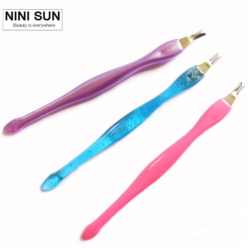 

5Pcs Nail Scissor Stainless Steel Nail Art Cuticle Pusher Trimmer Skin Defender Tools Nipper Remover Clipper Manicure Pedicure