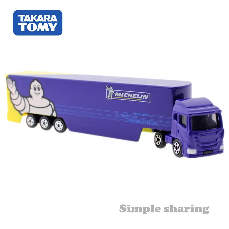 Модель транспортера Takara Tomy Tomica № 135 Michelin литые миниатюрные автомобильные