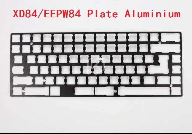 xd84 eepw84 anodized aluminum mechanical keyboard plate diy support