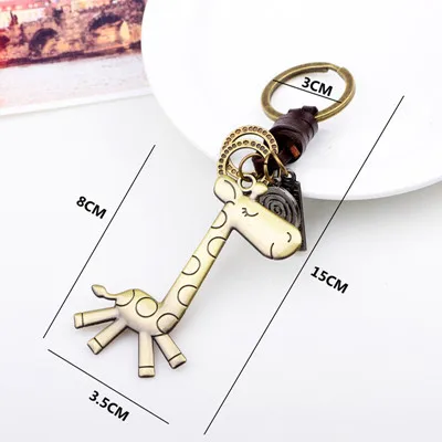Giraffe Keychain Tyvek Водонепроницаемый заграничного паспорта посылка с блокировкой радиочастотной идентификации держатель Семья документ организатор мешок с возможностью съёмки для многоразового использования для хранения пакет сцепления - Цвет: Giraffe Keychain
