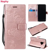 Роскошный кожаный чехол-книжка с бумажником для samsung Galaxy S8 S9 S7 S6 edge plus S5neo Note 3 4 Note 8, чехол из искусственной кожи с изображением животных