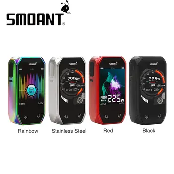 

Original Newest Smoant Naboo 225W TC Box MOD with 2.4 Inch Colorful Screen Powered Mode 18650 Battery Box Mod Vs Smoant Cylon