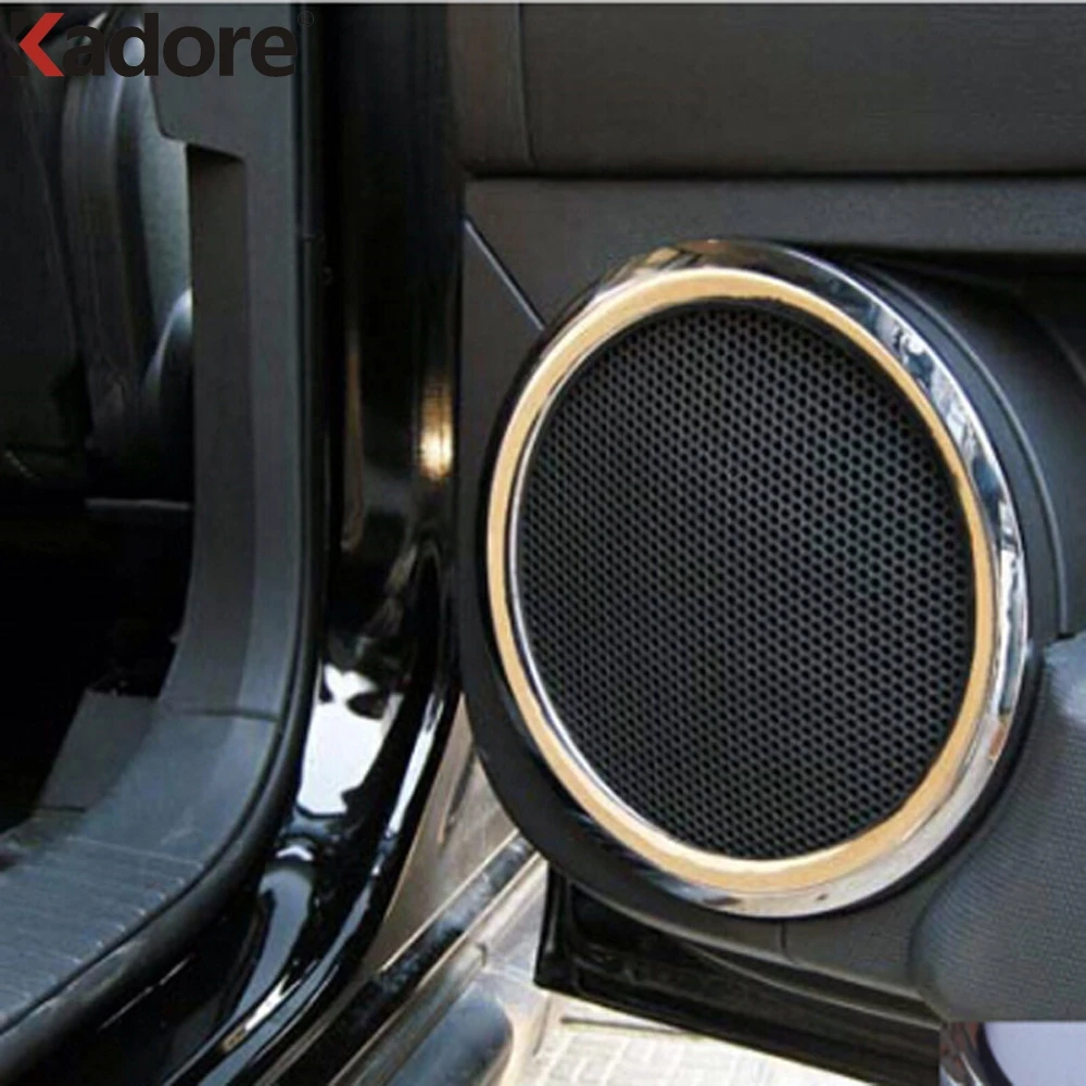 Хромированный Автомобильный Динамик для Jeep Compass 2011 2012 2013 2014 2015|speakers chrome|frame framespeaker