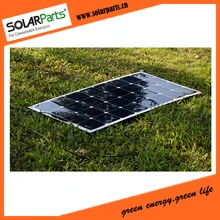 100W semi- flexible rollable solar panels mono solar panels solar modules for RV/Boat/Golf cart/Marine/Yachts/Home use
