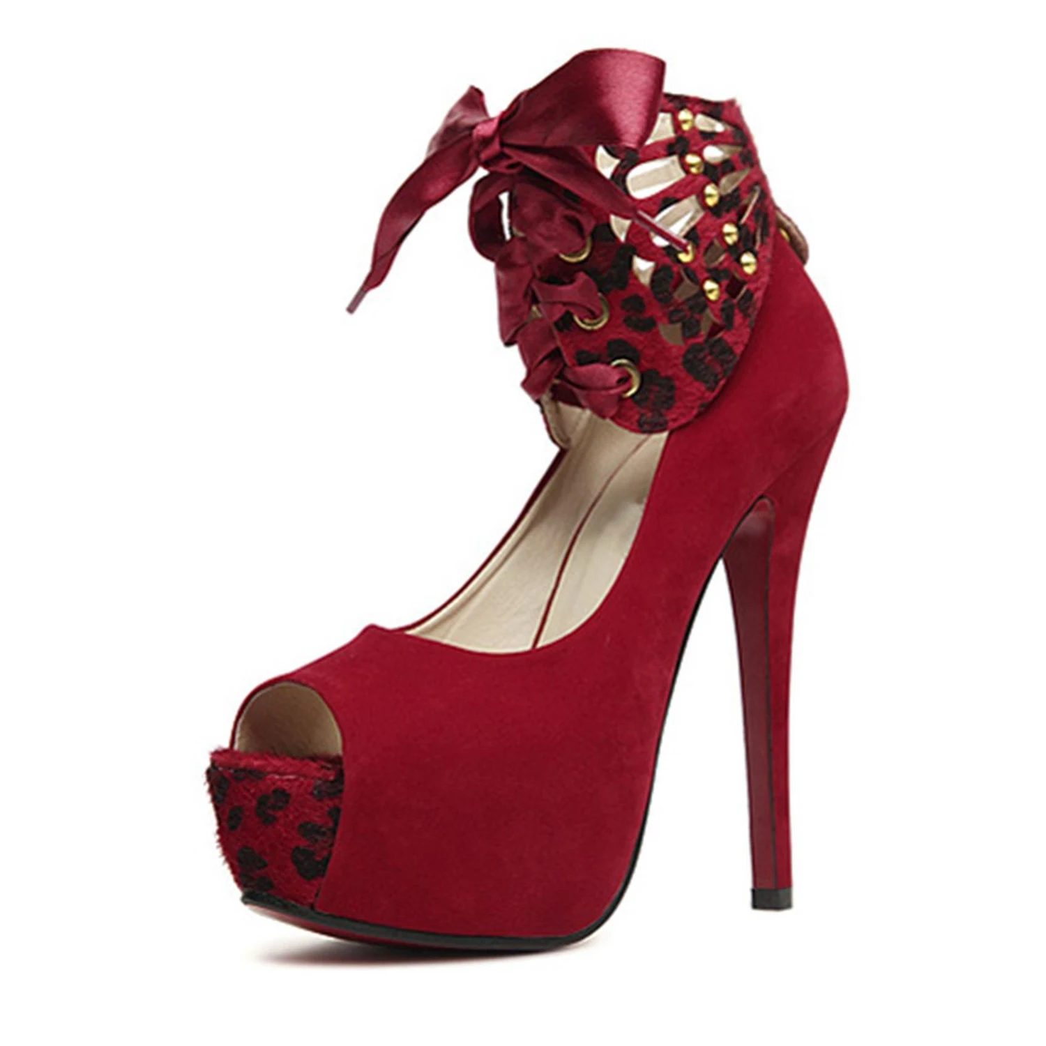 TEXU Sexy Women's Shoe Prix 2017 Summer style Thin Heel shoes,Peep Toe