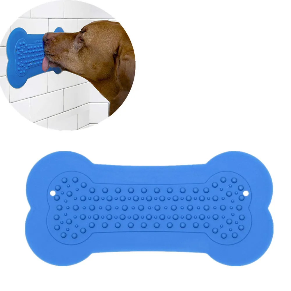 Силиконовая кормушка для собак, медленное лечение, настенный Дозирующий коврик, Тренировочный Коврик для купания для собак, чтобы отвлекать 8,28