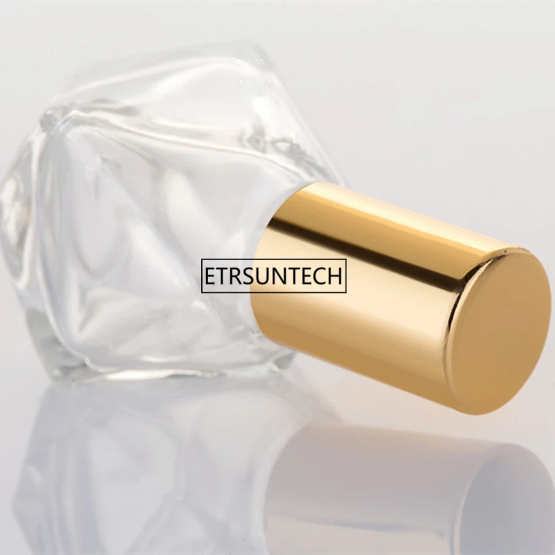 100 шт 5 мл пустой портативный роллер многоразовые парфюмерные флаконы для эфирных масел стальной шарообразный стеклянный бутылки F2701