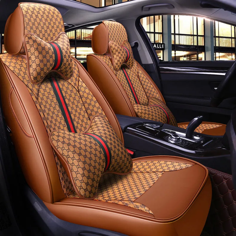 

custom car seat cover for Toyota Prius Venza Corolla RAV4 Camry Estima Previa Land Cruiser Prado Fortuner automobile accessories