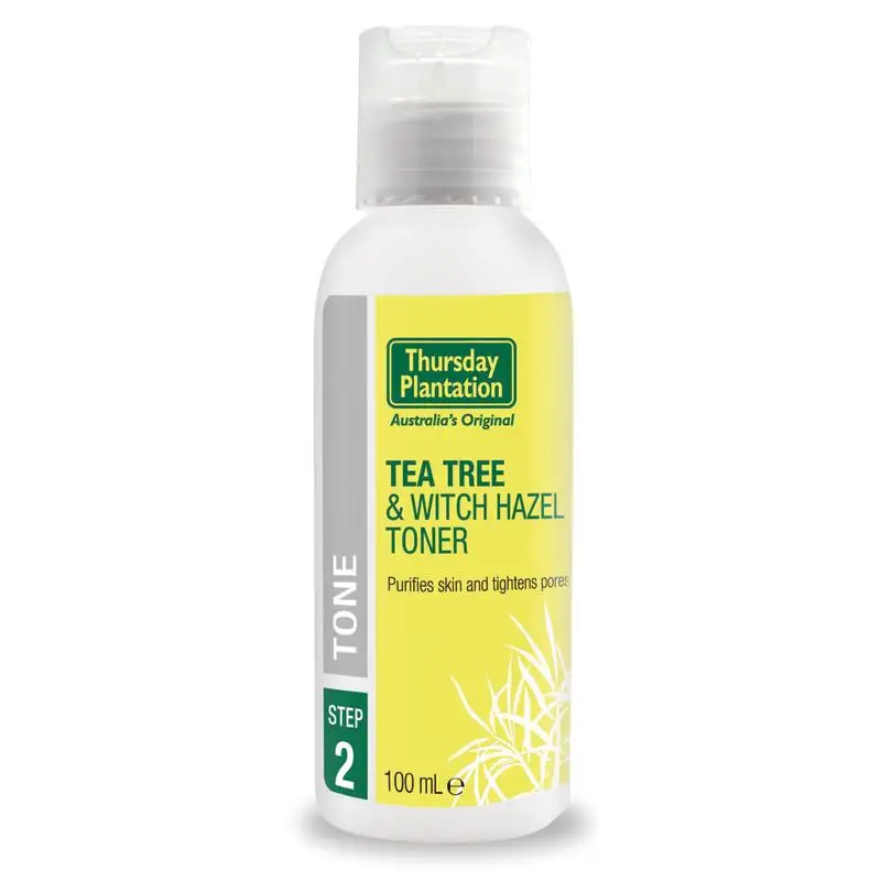 Thursday Plantation tea Tree& Witch Hazel Toner, удаляет чрезмерное масло и бактерии из кожи, подтягивает поры улучшает акне