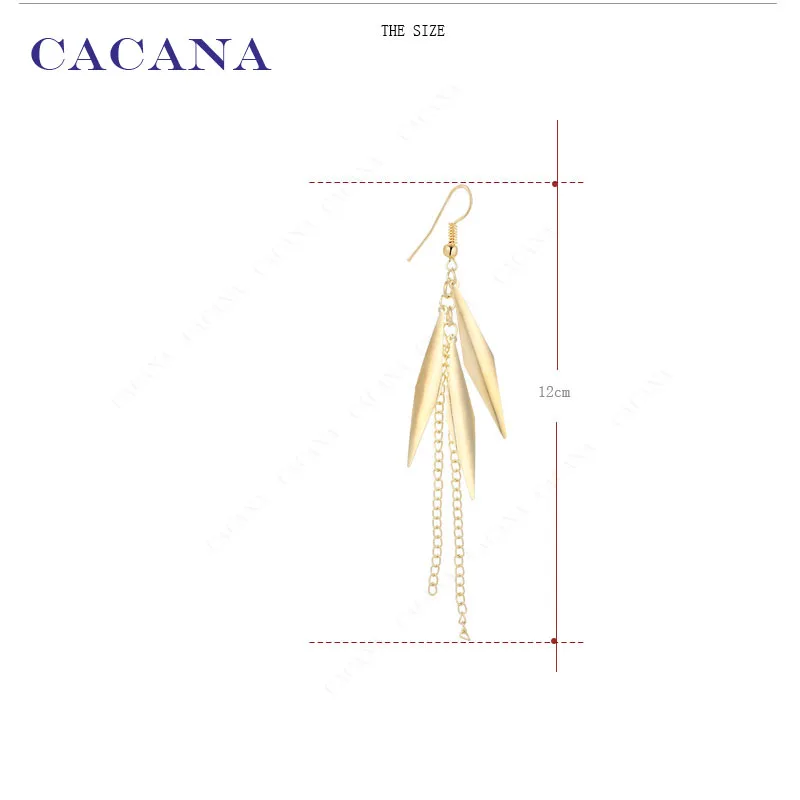 CACANA Earrings Dangle Long Earrings For Women New Arrivel Fashion Bijouterie Hot Sale No.A109