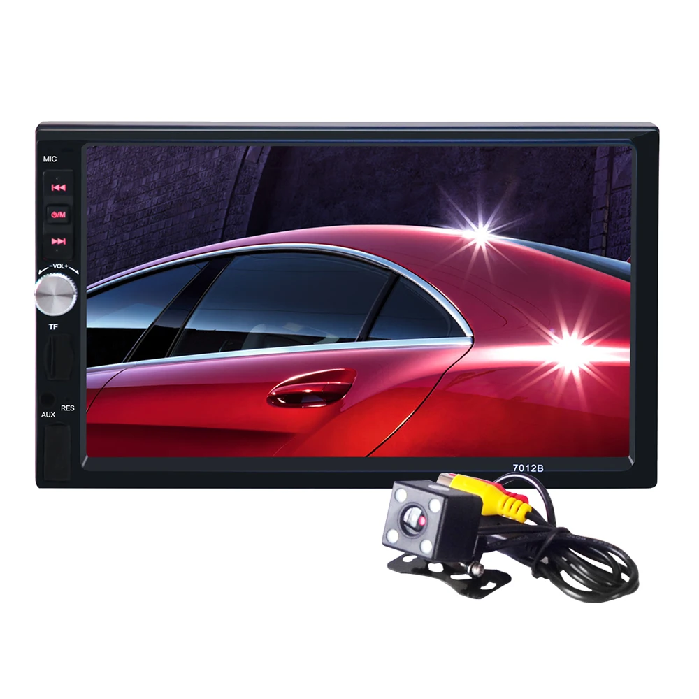 

Autoradio oto teypleri Bluetooth 7inch 2din with Rear Camera Car Audio Stereo MP5 Player 12V Auto AUX FM USB SD MMC JPEG,WMA,MP4